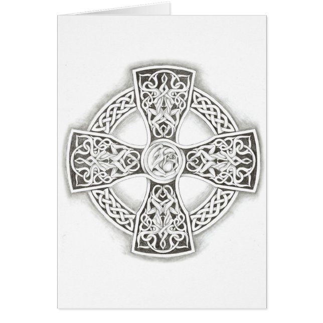 Croix celtique irlandaise (Devant)