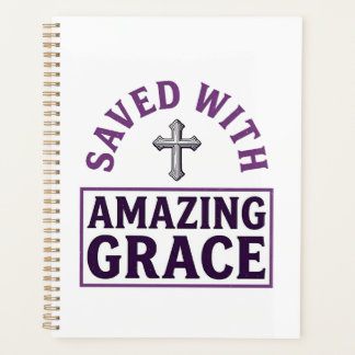 Croix chrétienne Amazing Grace vintage