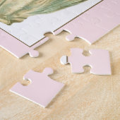Croix-Chrétienne Bleue Fleurie Puzzle (Côté)