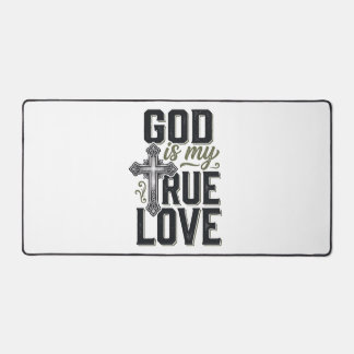 Croix Chrétienne Dieu Est Mon Véritable Amour Vect