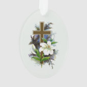 Croix chrétienne en or (dos)