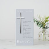 Croix chrétienne métallurgique Sympathie Merci cho (Debout devant)