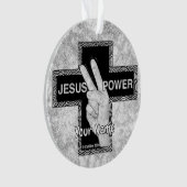 croix chrétienne Puissance de Jésus (devant)