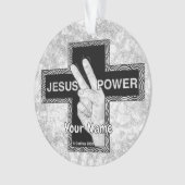 croix chrétienne Puissance de Jésus (devant)
