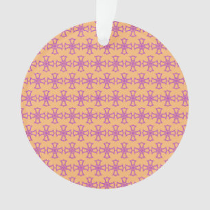 Croix chrétienne rose Art moderne et esthétique
