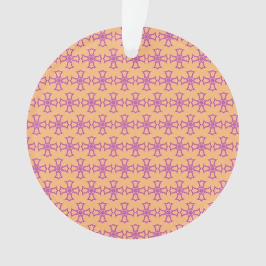 Croix chrétienne rose Art moderne et esthétique (devant)