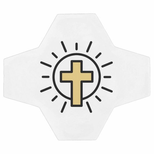 Croix chrétienne simple (Plat)