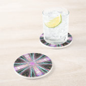 Croix colorée du Dessous de verre Christ (Côté)