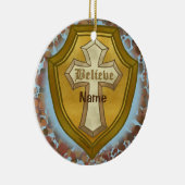Croix de décoration chrétienne Believe (Droite)
