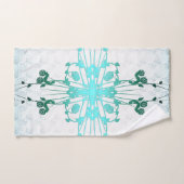 Croix de fleurs (Serviette à main)