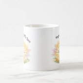 Croix de Pâques avec Fleurs - Tasse Chrétienne Mod (Centre)
