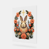 Croix de Pâques Lapin de Pâques Rabin (Angle)
