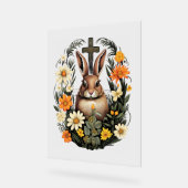 Croix de Pâques Lapin de Pâques Rabin (Angle)