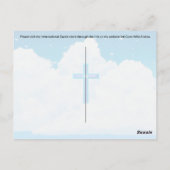 Croix de passage à niveau - Carte postale (Dos)