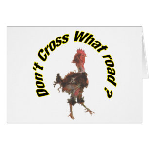 Croix de poulet la route