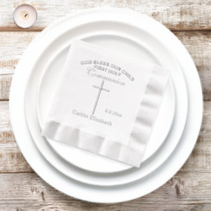 Croix de première communion Nom Date