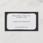 Croix de Saint-Olga - Cartes de visite du clergé o (Dos)