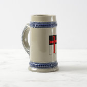 Croix de Templar sur des tasses et des Steins de (Devant gauche)