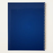 Croix d'or bleu 3D Caduceus Médicale (Dos)