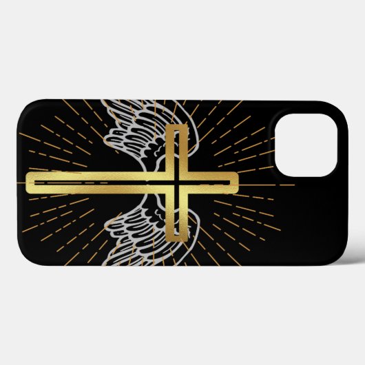 Croix d'or Coque (Verso (horizontal))