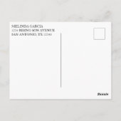 CROIX D'OR FLORALE ROSE 1ÈRE INVITATION DE LA COMM (Dos)