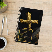 Croix d'or sur Black Christian Journal