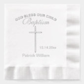 Croix élégante du baptême (Recto)
