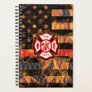 Croix et flammes des pompiers