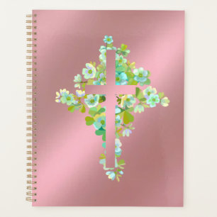 Croix florale