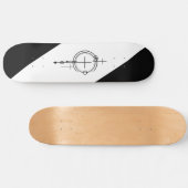 Croix géométriques de skateboard chrétien (Horz)
