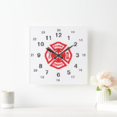 Croix maltaise - horloge (Maison)