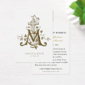 Croix mariale Mariage catholique (Bureau)