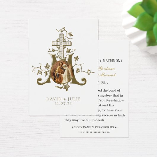 Croix mariale Mariage catholique (Bureau)