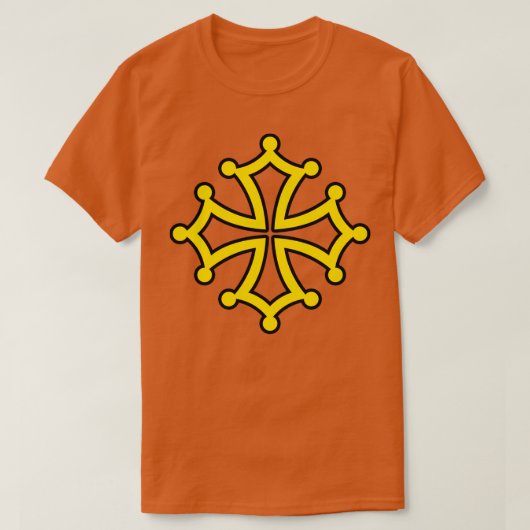 Croix occitane oc t-shirt (Design voorkant)