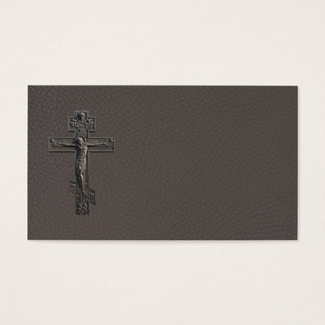 Croix orthodoxe russe (Devant)