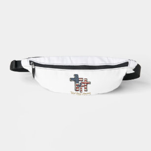 Croix Patriotique Dieu Bénisse l'Amérique Concepti