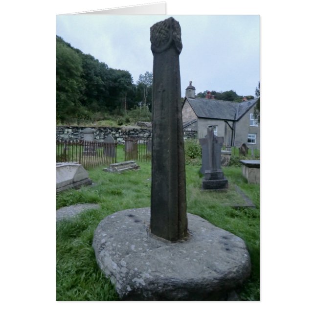 Croix prêcheuse du 9e siècle, Corwen, Pays de Gall (Devant)