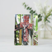 Croix-Rouge chrétienne Bénédiction de Jésus Carte (Debout devant)