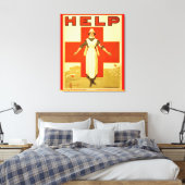 Croix-Rouge Infirmière World War 1 Poster Toile En (Insitu(Chambre))