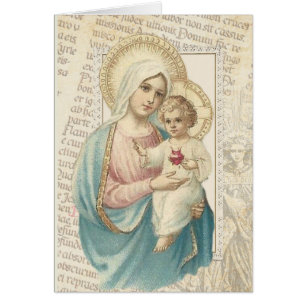 Croix vintage avec le texte et l'ange latins de