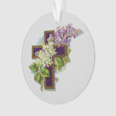Croix Violette Et Fleurs (devant)