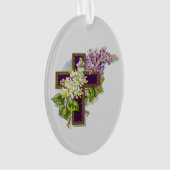 Croix Violette Et Fleurs (devant)