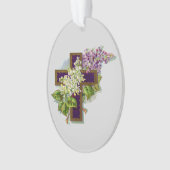 Croix Violette Et Fleurs (devant)