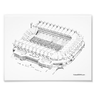 Croke Park Aerial Foto Afdruk