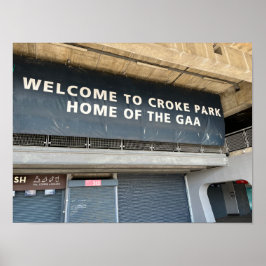 Croke Park GAA Dublin Ierland Europa Poster
