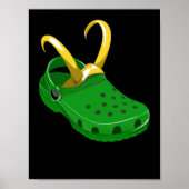 Croki Crocs X Loki Poster (Voorkant)