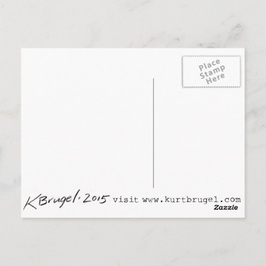 Crom et l'Araignée Dieu de AKKA Carte Postale #3 d (Dos)