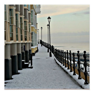 Cromer in de winter... perfect poster