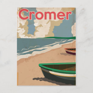 Cromer Vintage locomotief Reisposter Briefkaart