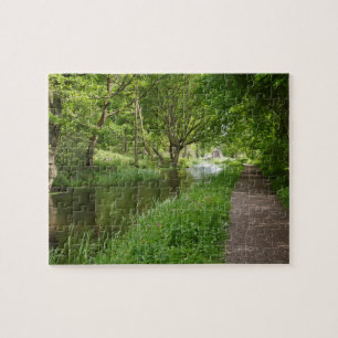 Cromford Canal in Derbyshire Legpuzzel